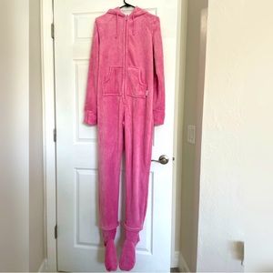Pink Hoodie Footie